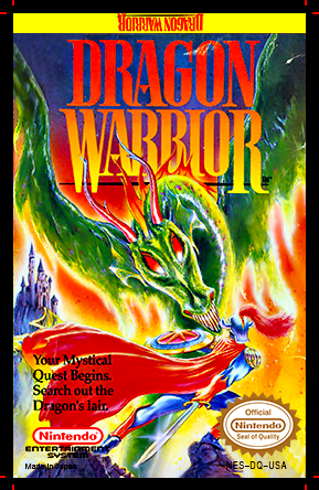 Dragon Warrior Nes Cartridge Art L By Deadly Rhythm On Deviantart