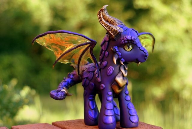 Purple Dragon by BarbedDragon