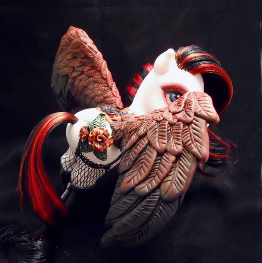 Abracadabra Rose Pegasus custom MLP by BarbedDragon Abracadabra Rose Pegasus custom MLP by BarbedDragon