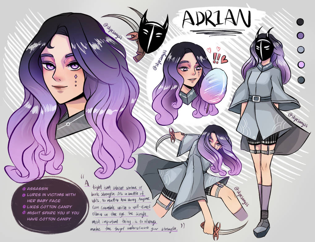 OC Design Sheet by songskye on DeviantArt