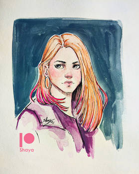 Rose Tyler from Doctor Who - fan art