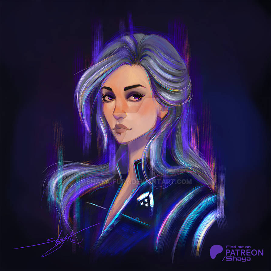 Commission - Commander Shepard by Shaya-Fury on DeviantArt