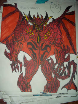 Freakin Awesome Fire Demon