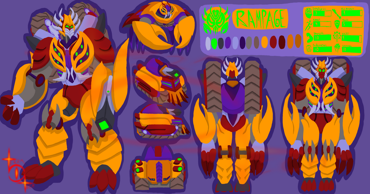 Rampage custom design (Updated) by firelorddarkskull on DeviantArt