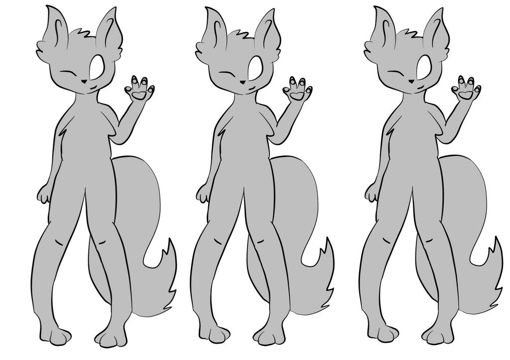 Furry Types Base Base Furry by madziaHenaart on DeviantArt