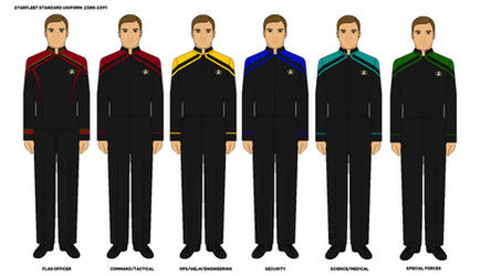 Starfleet Uniforms on SFCorpsofEngineers - DeviantArt