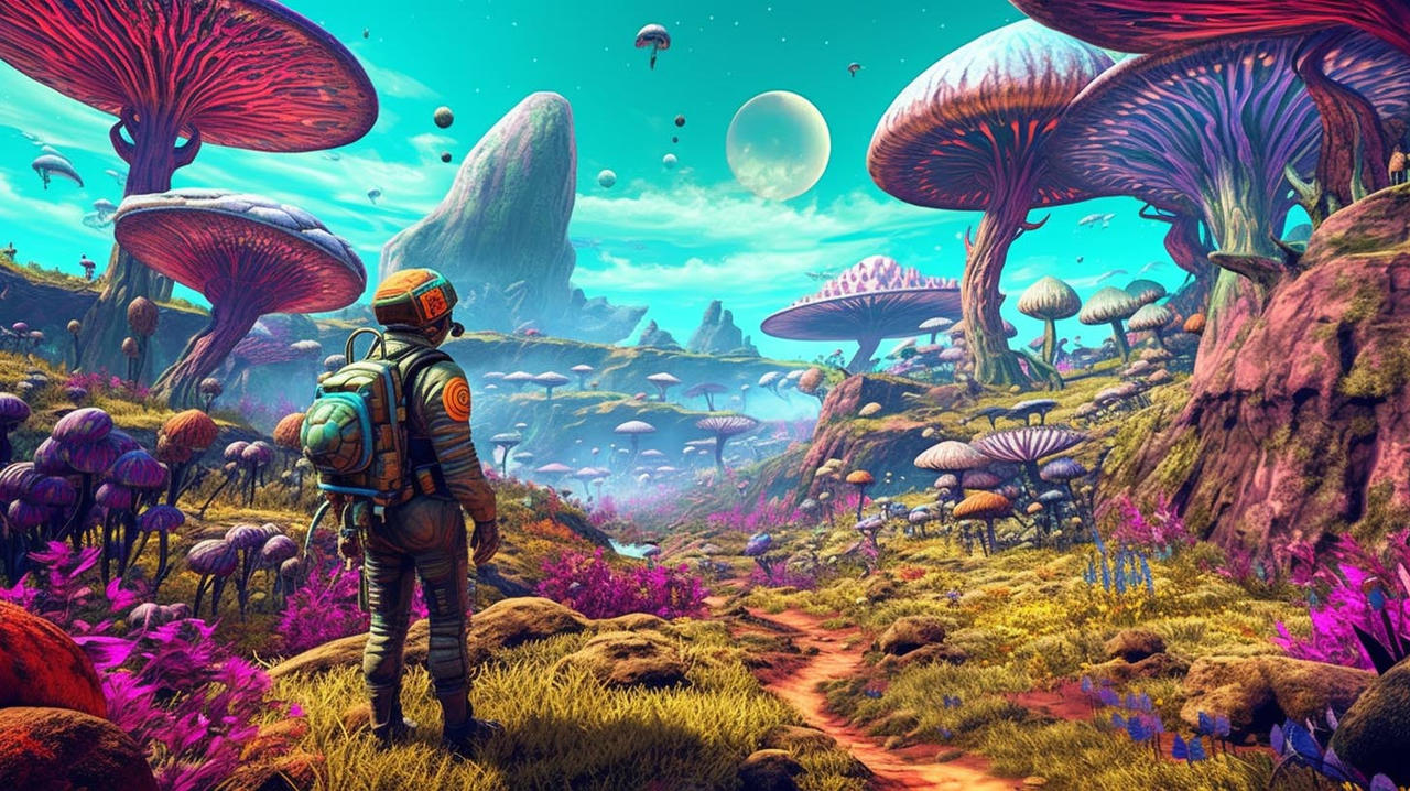 Alien planet exploration 8 by Mace166 on DeviantArt