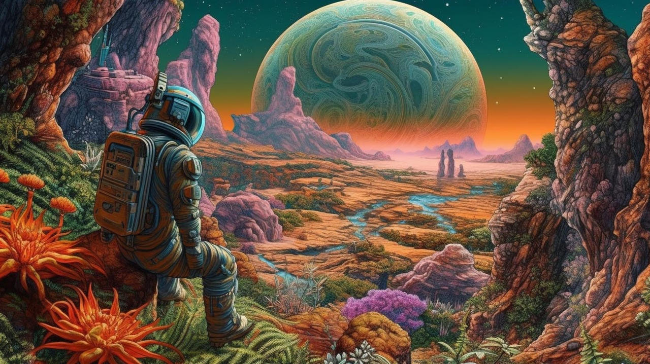 Alien planet exploration 10 by Mace166 on DeviantArt