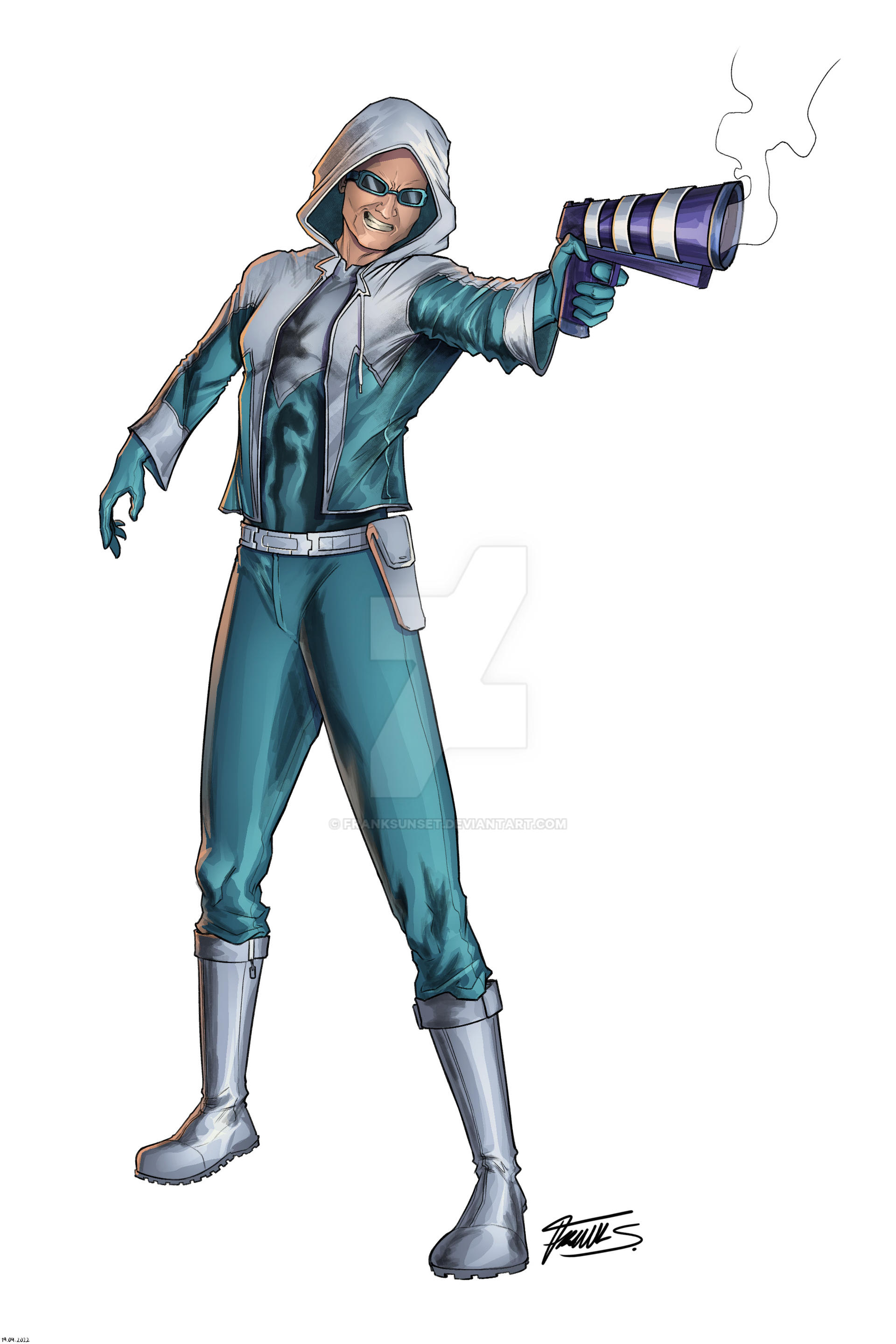 Commission: Fanart, Captain Cold by FrankSunset on DeviantArt