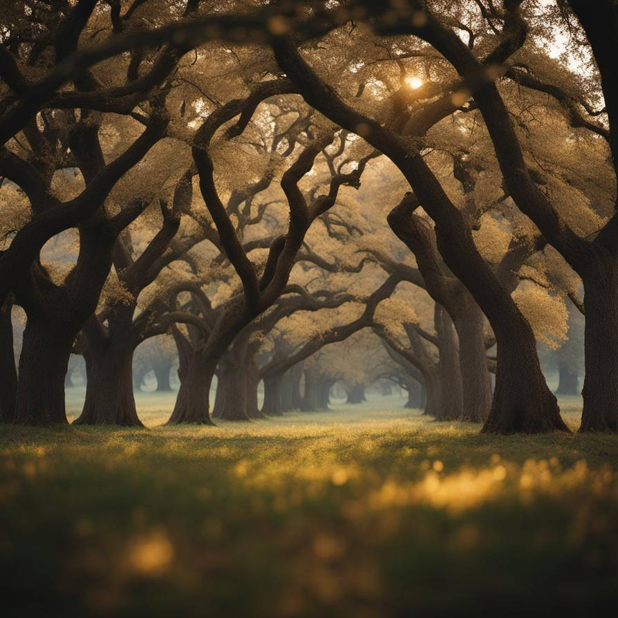 Many Oak Trees by 2416Steve on DeviantArt