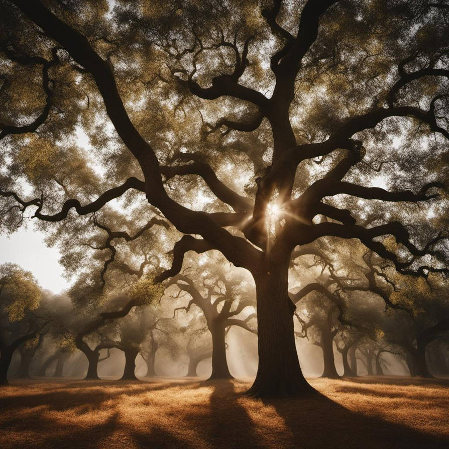 Many Oak Trees by 2416Steve on DeviantArt