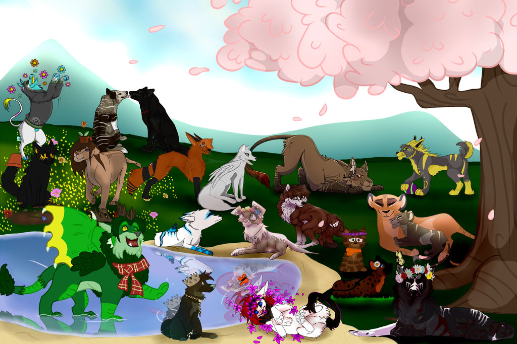 Feral-Heart Art Spring Collab 2017! by Shallur
