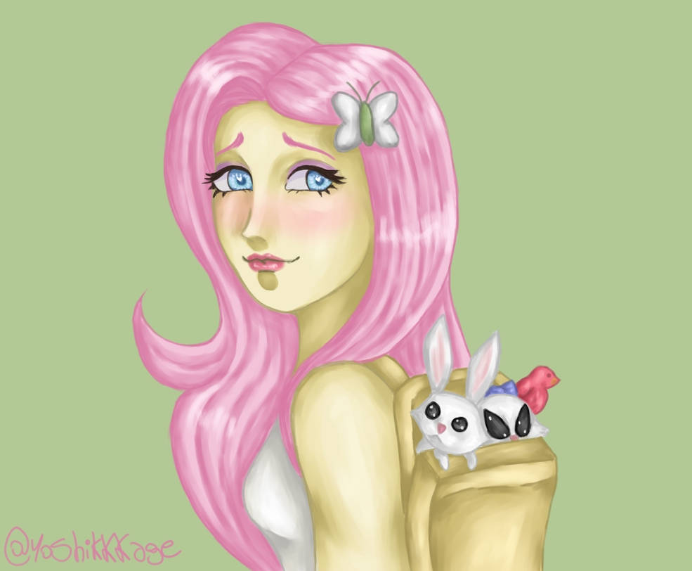 Fluttershy by yoshikkkage on DeviantArt