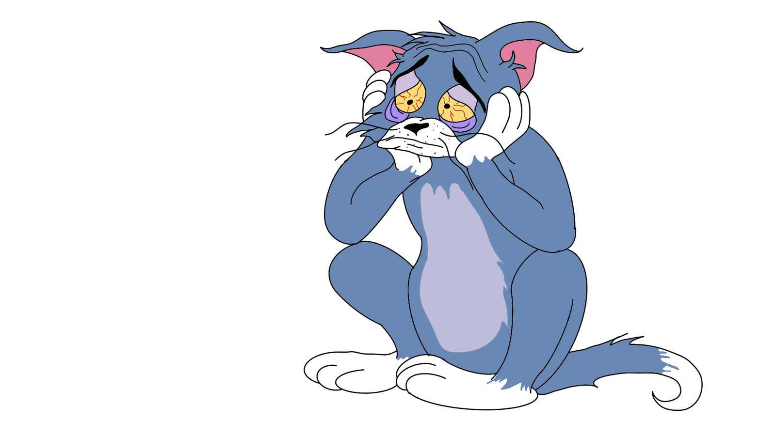 Sad Tom remastered by Rafael-Dolly on DeviantArt