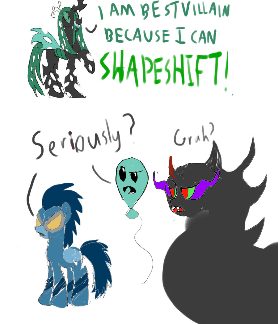 Shapeshifting (minor S3 spoilers)