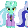 Yoshikage Lyra and Colgatu Kawajiri