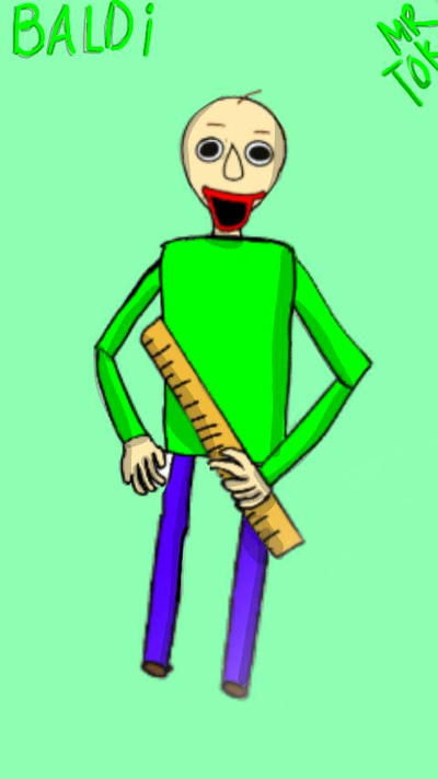 Cold Baldi Baldi by 124motnon on DeviantArt