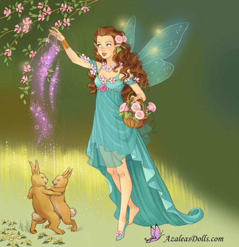 Spring Faery Faerie of spring by EmilK01 on DeviantArt