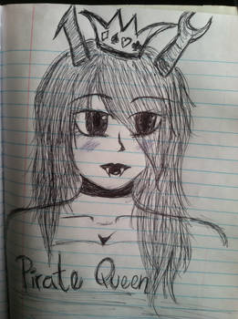 Vriska. The pirate queen (sketch)