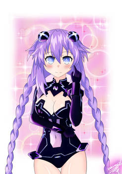 Flirty Purple Heart