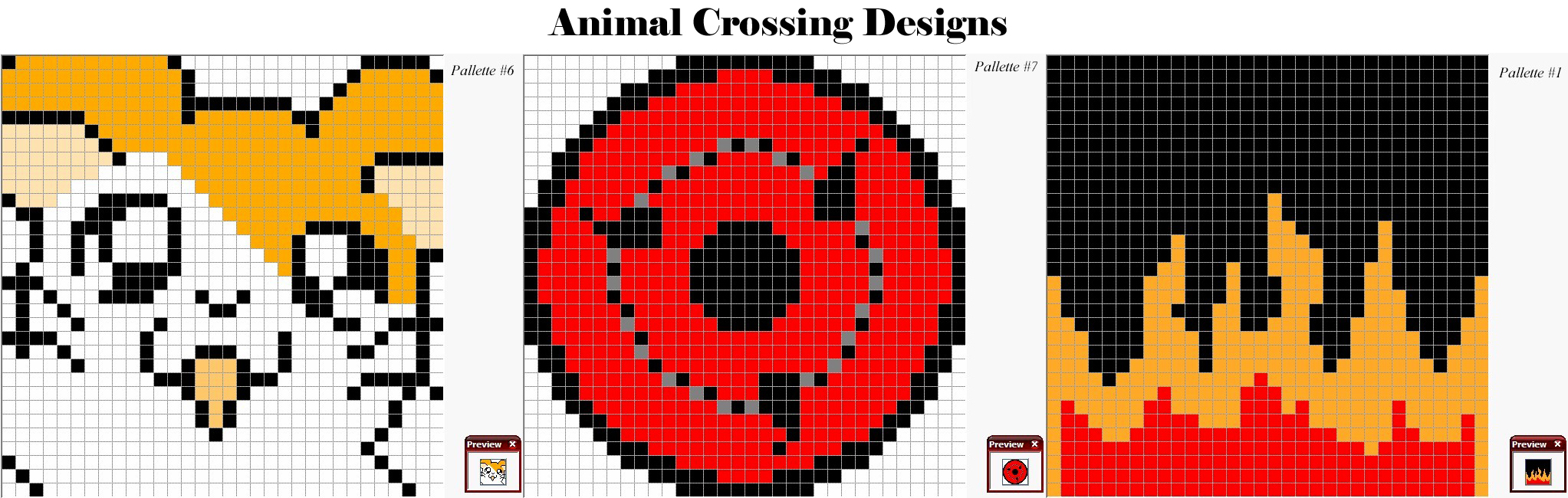 Animal Crossing Patterns By Shadokin77 On Deviantart