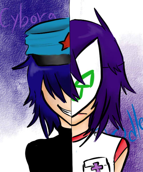 noodle and cyborg