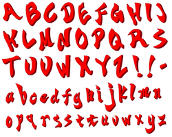 Ace Attorney Objection font