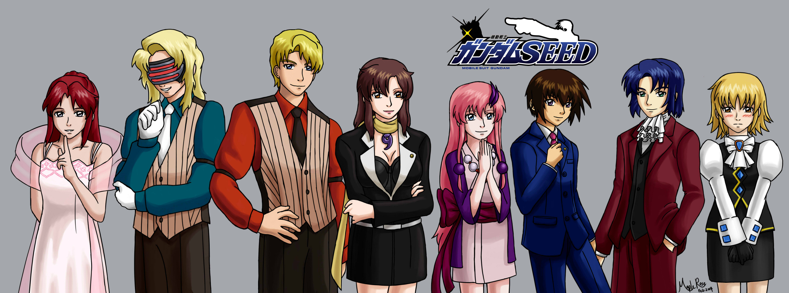 Gundam Seed x Gyakuten Saiban (Ace Attorney)