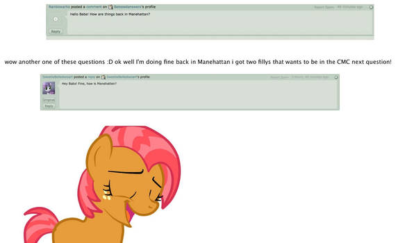 question#8 how am i doing in manehattan