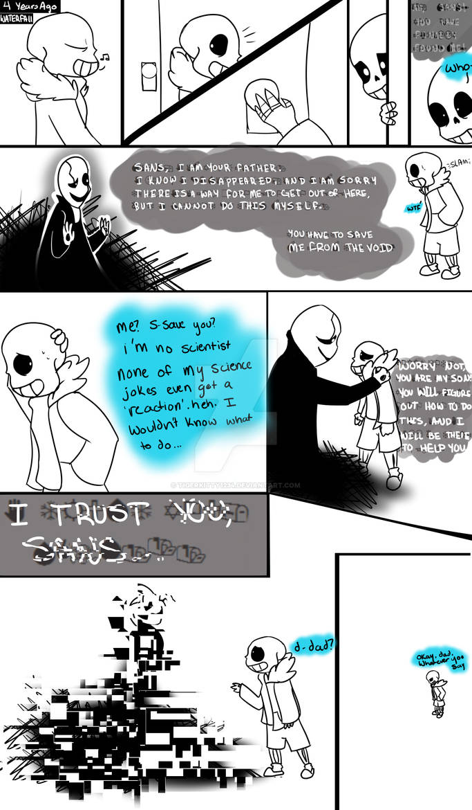 Gaster page 1 by tigerkitty1234 on DeviantArt