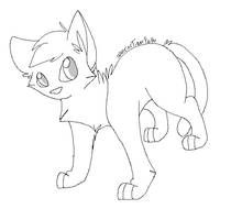 cat lineart