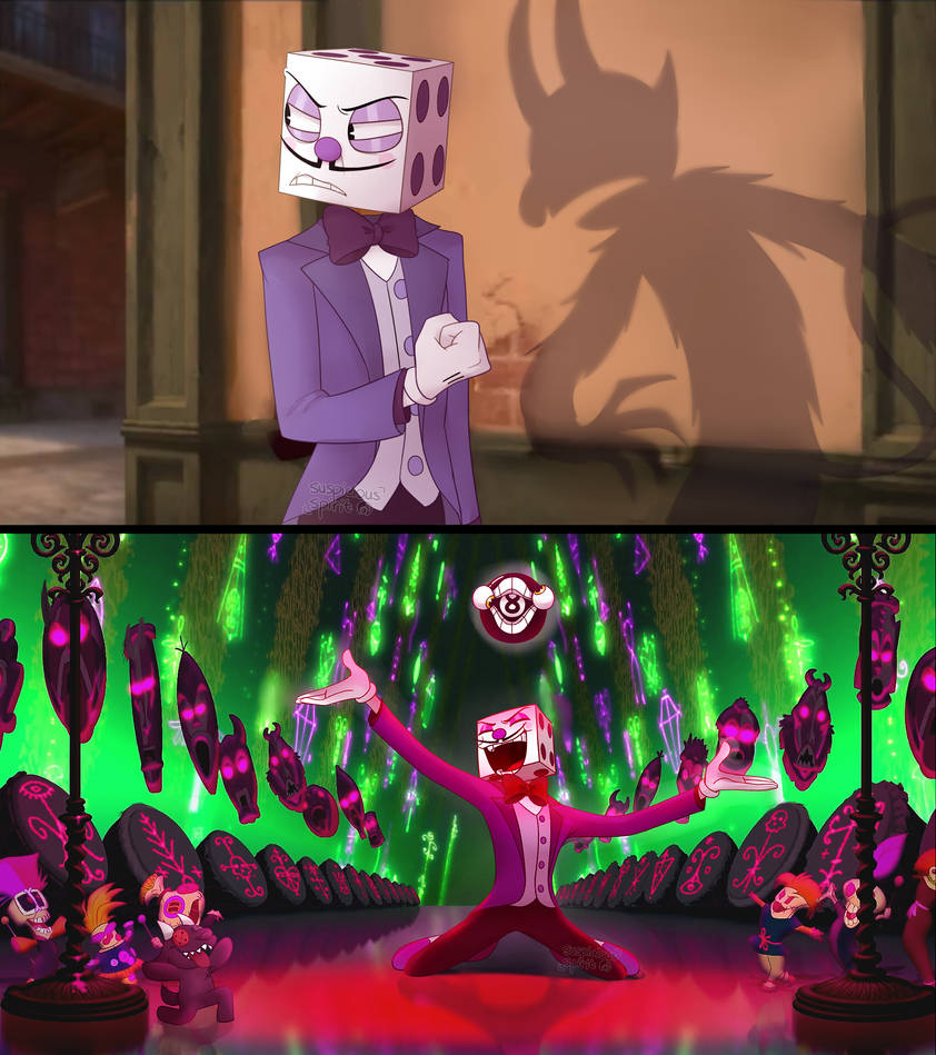 The untold truth about what the Devil did to King Dice in Roll The Dice: :  r/Cuphead