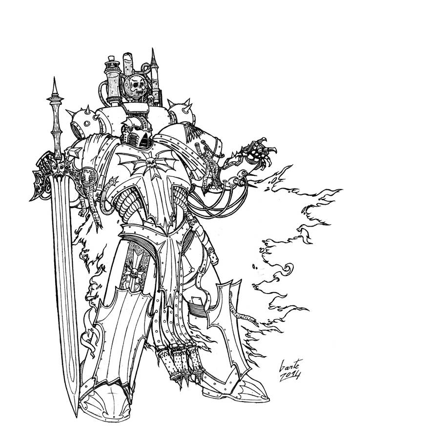 Chapter Master - Exsanguinators by Greyall