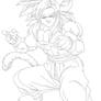 Lineart - Goku SSJ4