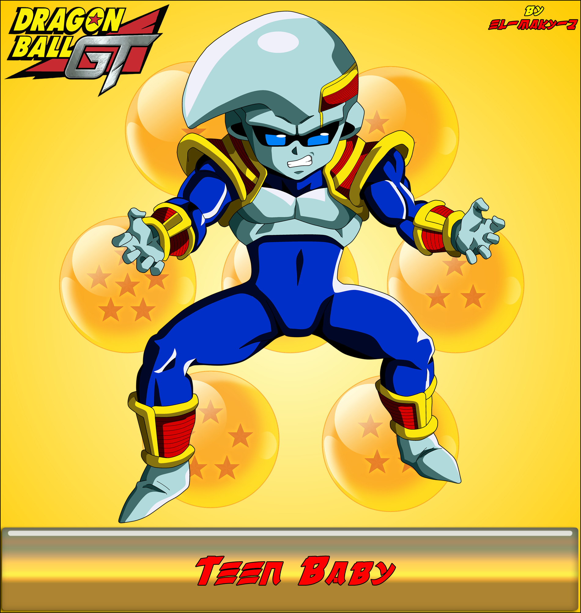 Dragon Ball GT - Teen Baby by DBCProject on DeviantArt