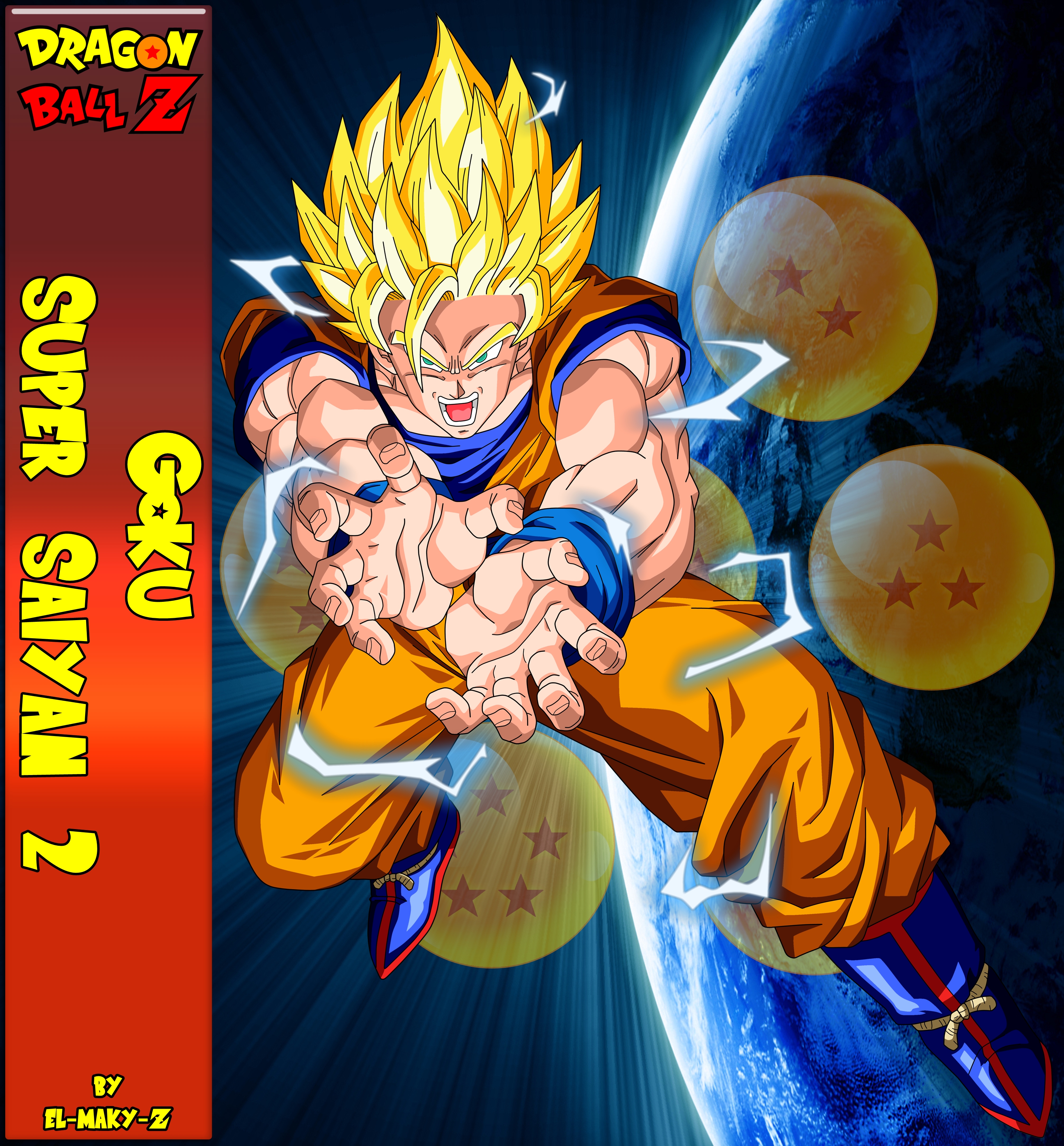 DBZ-Goku SSJ2 by el-maky-z on DeviantArt DBZ-Goku SSJ2 by el-maky-z on DeviantArt