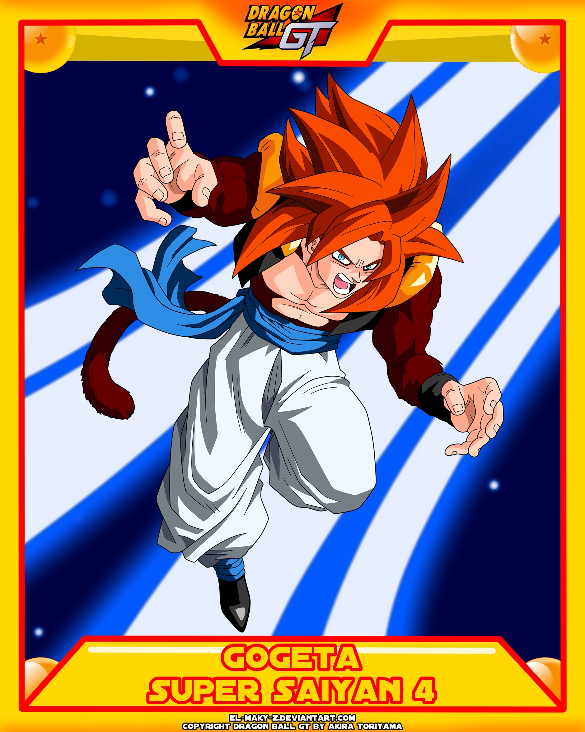 Dragon Ball GT - Gogeta SSJ4 by DBCProject on DeviantArt