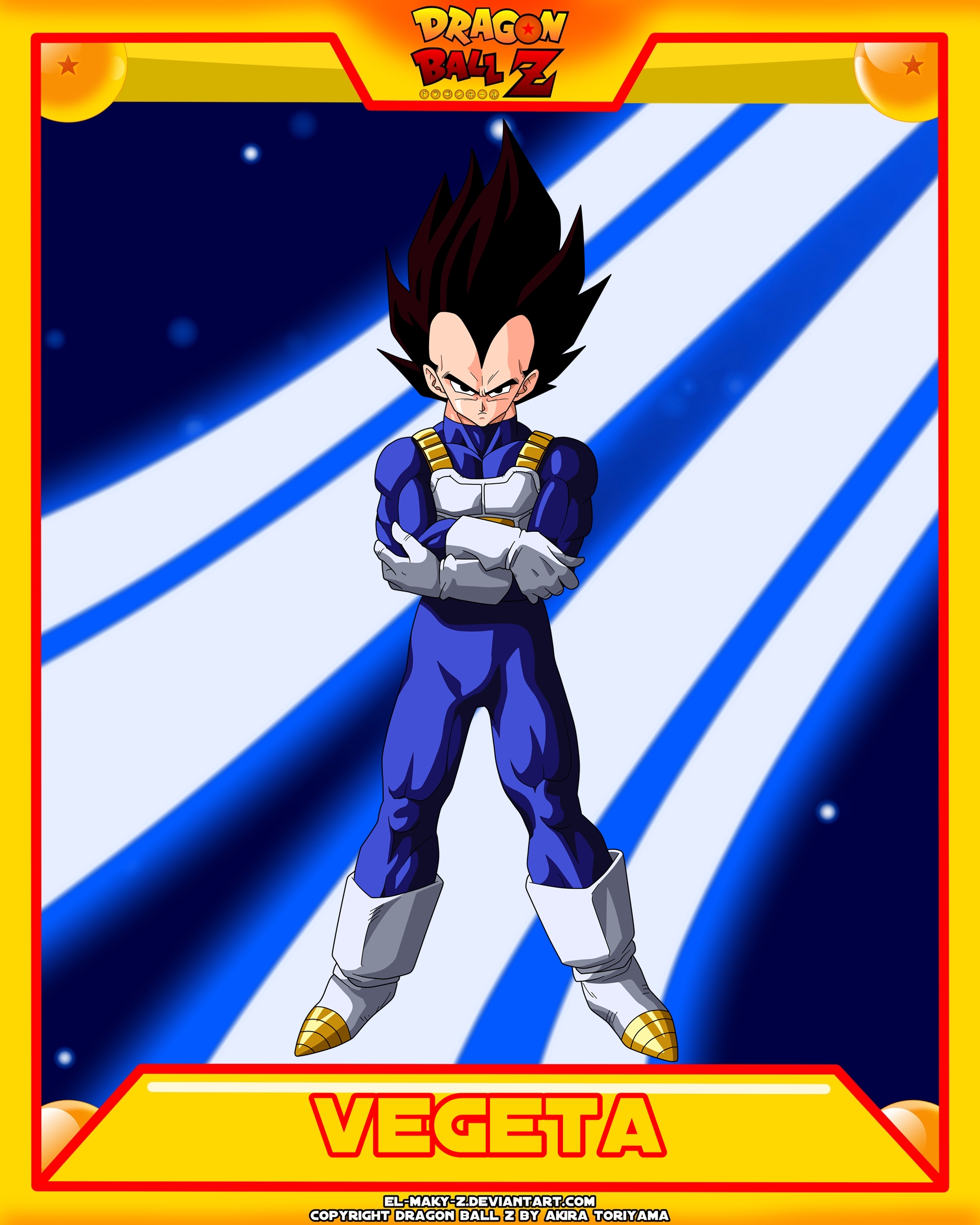 Vegeta (Majin Buu Saga) by el-maky-z on DeviantArt