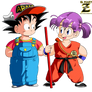 Goku and Arale