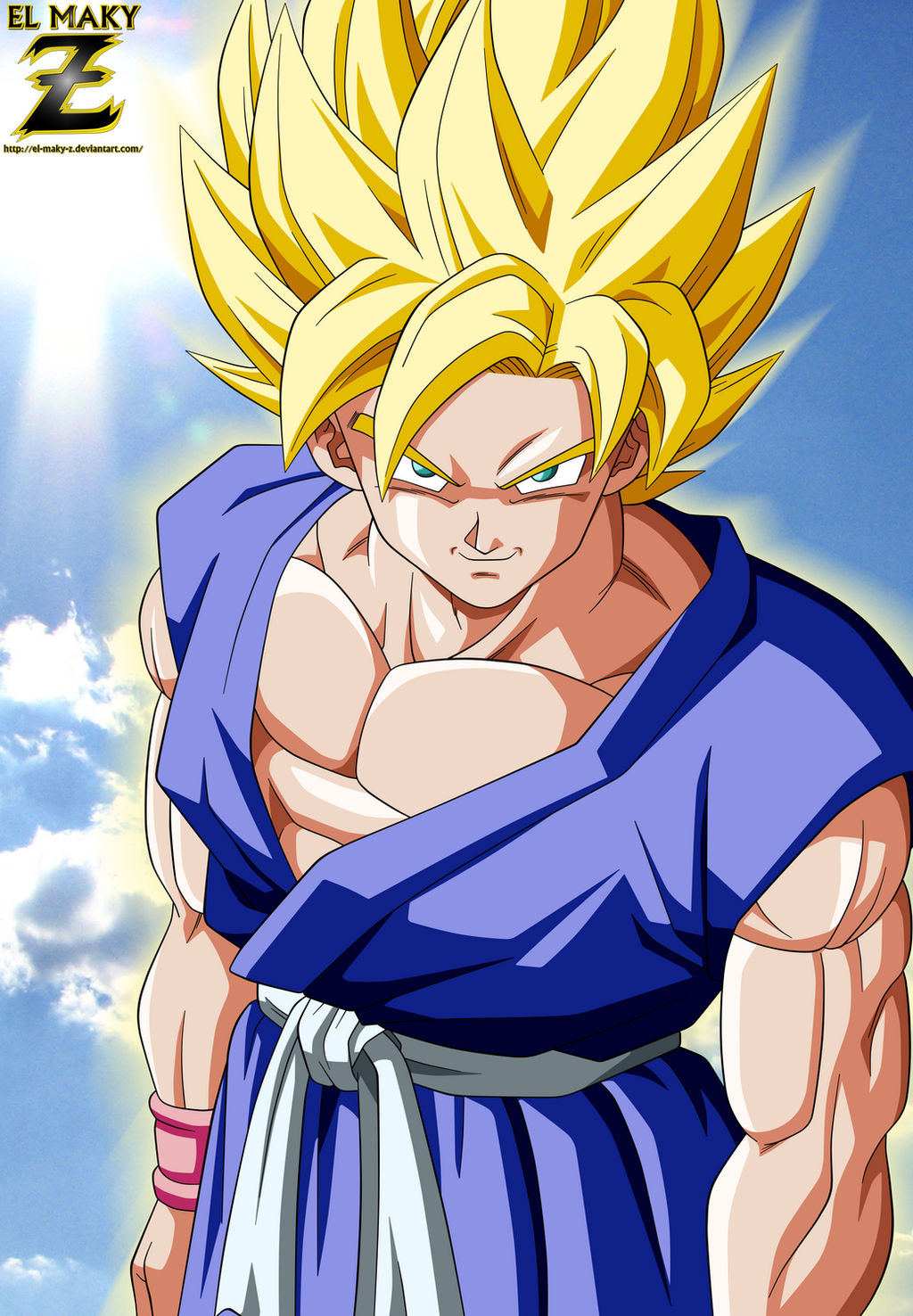 DBGT: Goku Super Saiyan by el-maky-z on DeviantArt