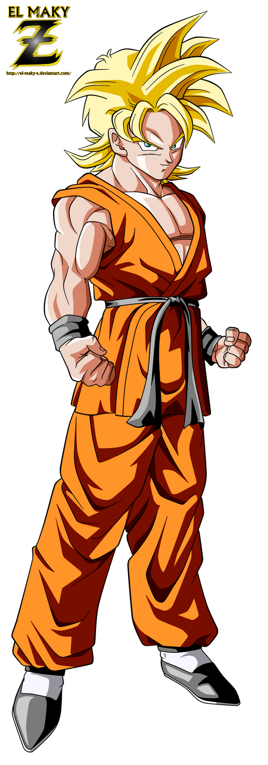 Goten Super Saiyan (End Of DBZ) by elmakyz on DeviantArt
