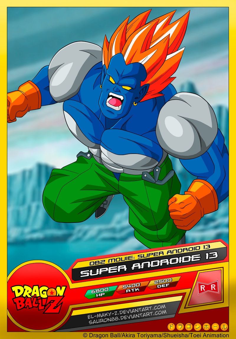 DBZ_Super Android 13 (DBZ Super Android 13!) by el-maky-z on DeviantArt
