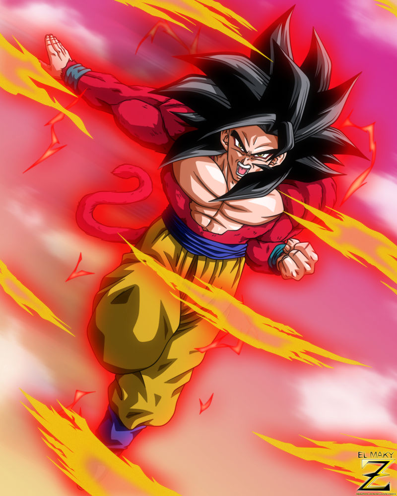DBGT - Son Goku Super Saiyajin 4 by el-maky-z on DeviantArt