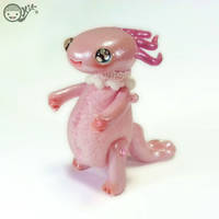 Axolotl Soft Body Art Doll