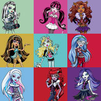 Monster High Icon Set 1