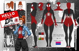 Crimson Spider (Jill) reference sheet