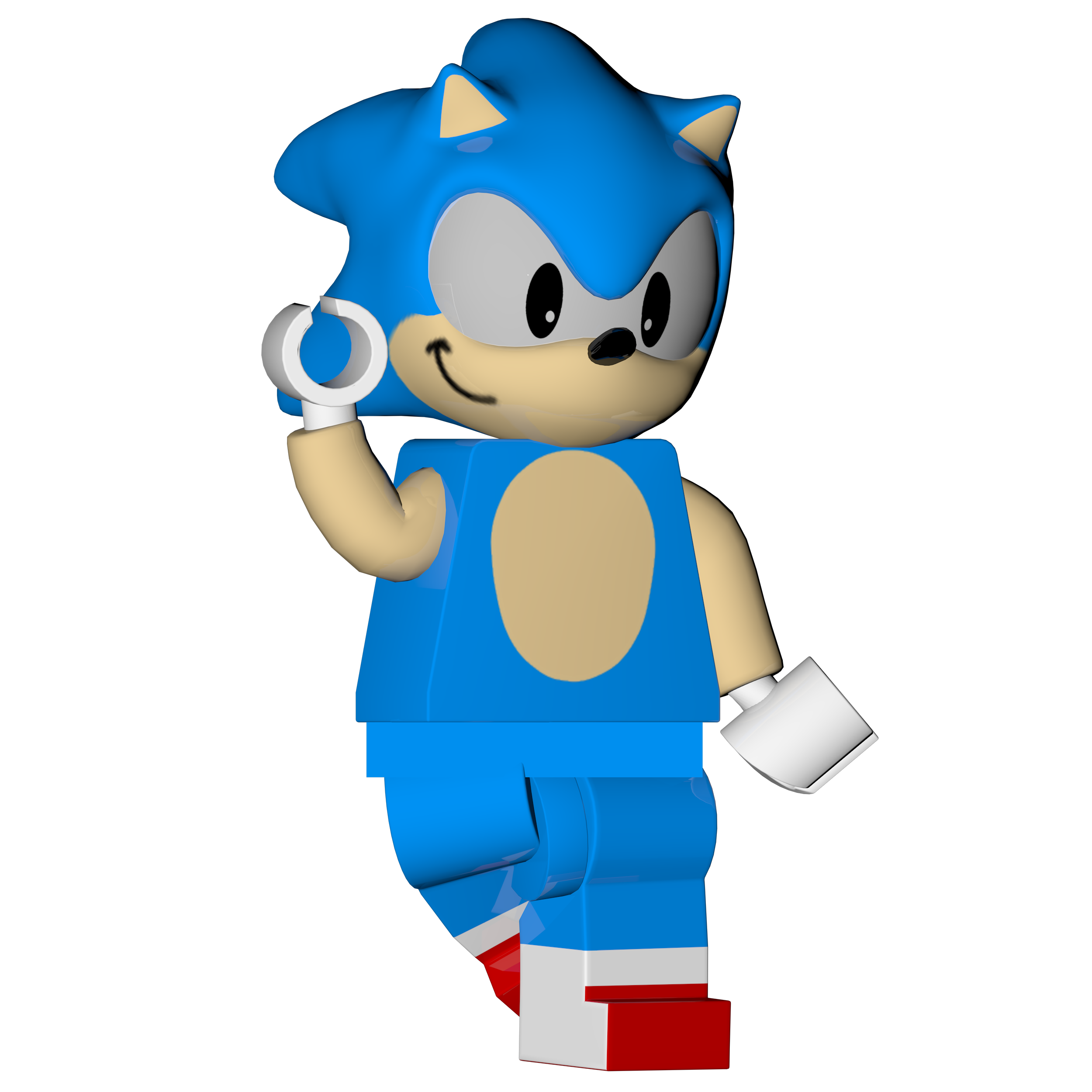 Lego Classic Sonic by Nibroc-Rock on DeviantArt