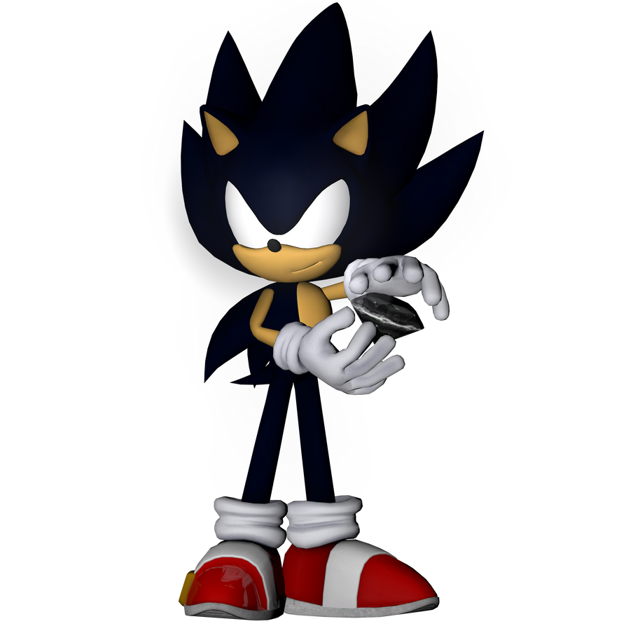 Dark Sonic Render by Silverdahedgehog06 on DeviantArt