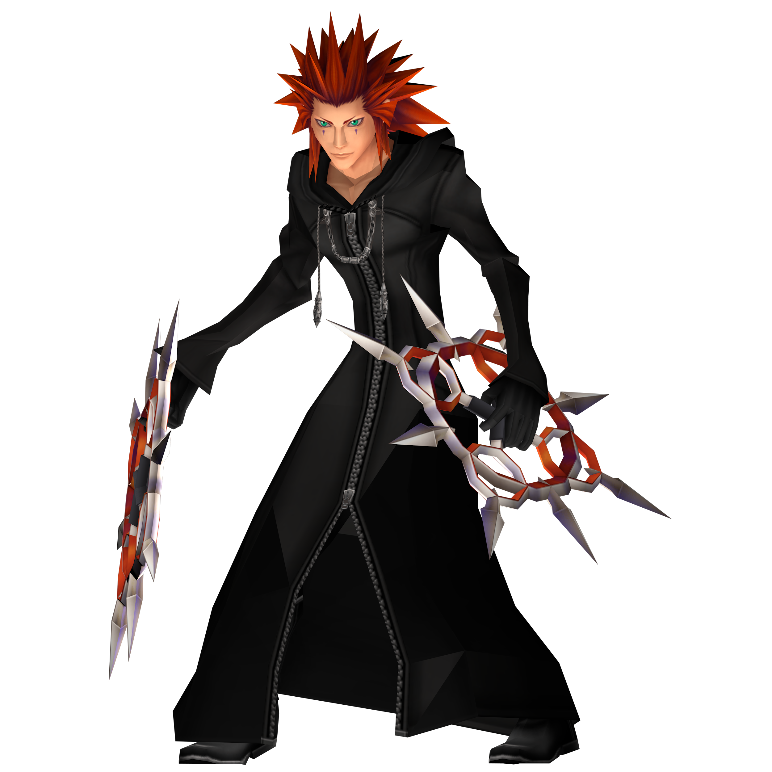 #Kingdom Hearts 2 Final Mix - Axel Attack Render by SonicOnBox on ...