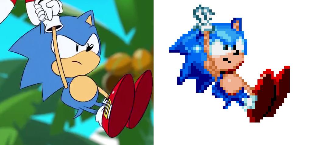 Sprite Sonic Png Clipart Sonic The Hedgehog Sonic Mania - Sonic